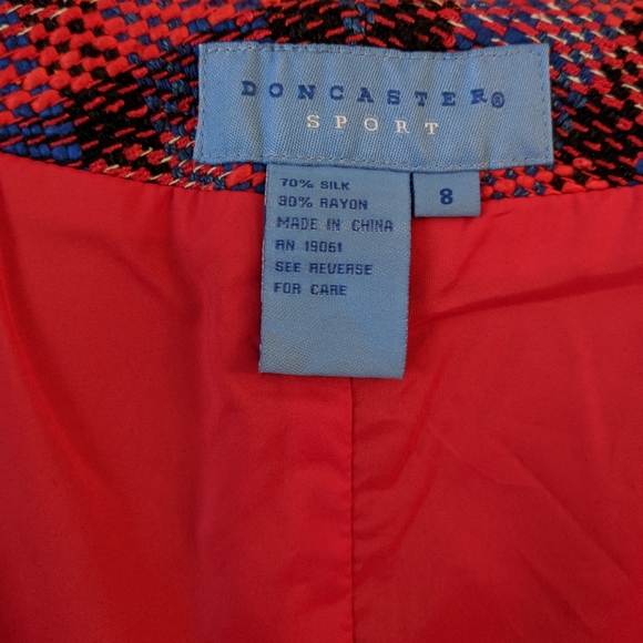 Doncaster plaid pencil skirt - Picture 2 of 6